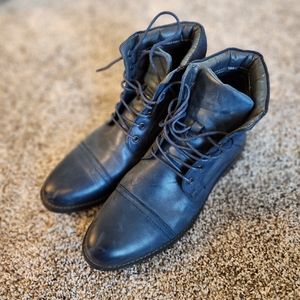 English Laundry Blue "Billy" Boots